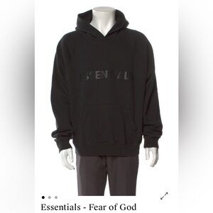 Fear of God Black Hoody